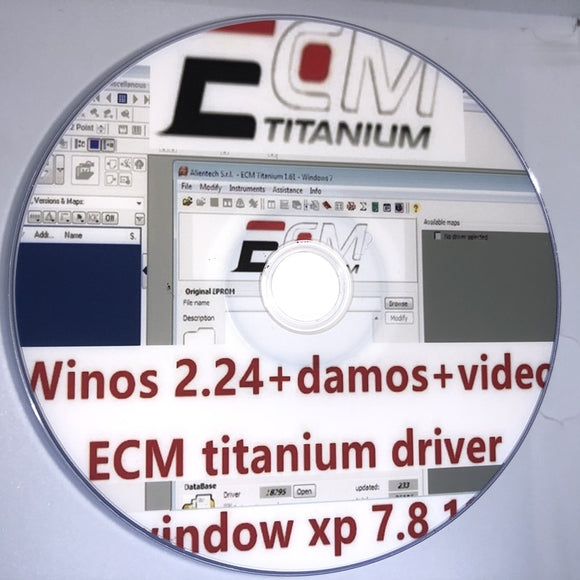 2021 Hot Selling Winols 2.24+ Ecm Titanium 26000+ Unlock Patch+ Damos Files+ Video + User Manual Drivers Diagnostic Tool - MHH Auto Shop