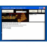 TachoSoft Mileage Calculator 23.1 TachoSoft mileage counter calculation software V23.1 with license digital odometer calculators - MHH Auto Shop