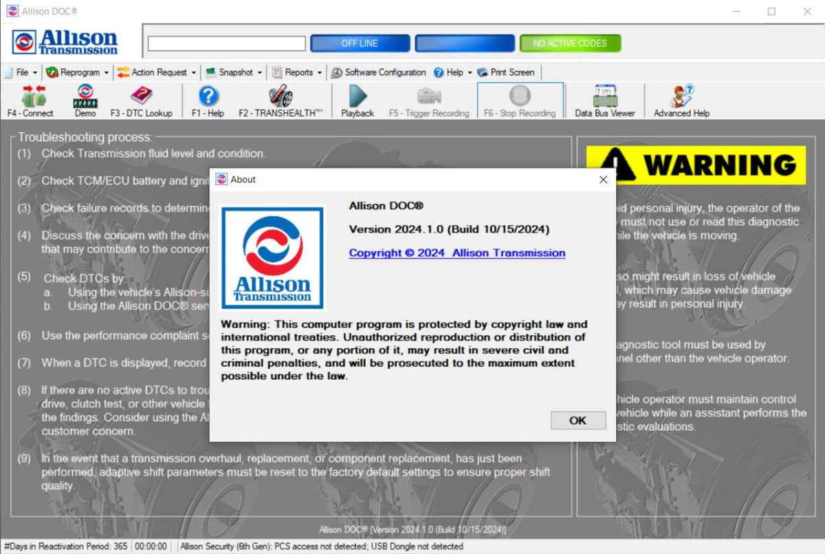 2024 New Universal Allison Doc Full Version [11/2024] + Gen 5 Files Nov ...