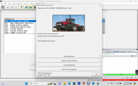New Holland Electronic Service Tools (CNH EST 9.8 Up4 Engineering)+unexpire+Diagnostic Procedures FOR CNH DPA5 Electronic Service Diagnostic Tool - MHH Auto Shop