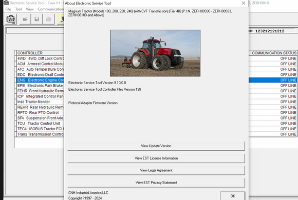 2024 New Holland Electronic Service Tools (CNH EST 9.10 Up5 Engineering Level )+Activator+unexpire + ETimGo 8.18 OFFLINE Repair Manual+Keygen - MHH Auto Shop