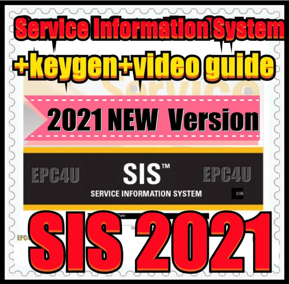 2021 October CAT SIS For red cat Service Information System EPC Repair Software +Cat ET 2019c with Keygen and Install GUIDE - MHH Auto Shop