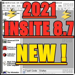 2021 ForCummins INSITE 8.7 Electronic Service Tool 8.7.086 +zapit ECM Password removal + Fleet count - MHH Auto Shop