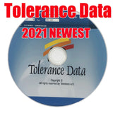 2021 Tolerance Data 2009.2 with Free Keygen Auto Repair Data Unlimited Activator CD DVD Software Car Repair Tool - MHH Auto Shop