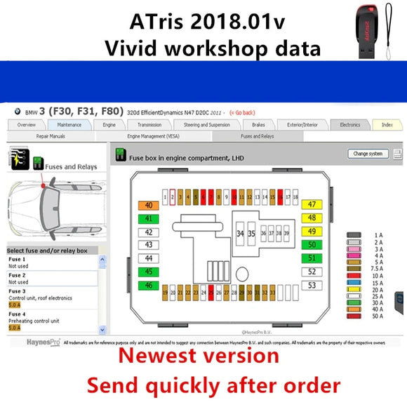 Automotive Vivid Workshop DATA 2018.01v( (Atris-Technik) Europe repair software +Atris parts catalog vivid 2018 - MHH Auto Shop