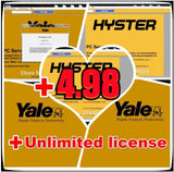 Hyster and Yale PC Service Tool v 4.98 diagnostic and programming program + Login ID for More PC unlimited install - MHH Auto Shop