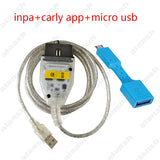 2022 Android APP Carly for BMW V48.04 Come with K+CAN DCAN Diagnose Programming Cable with OTG Cable - MHH Auto Shop