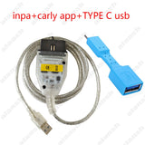 2022 Android APP Carly for BMW V48.04 Come with K+CAN DCAN Diagnose Programming Cable with OTG Cable - MHH Auto Shop