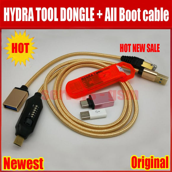 2022 New Original Hydra Dongle is the key for all HYDRA  USB Tool softwares +UMF ALL Boot cable set (EASY SWITCHING) & Micro - MHH Auto Shop