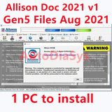 2022 Universal Allison Doc Full Version v2021.4 + Gen 5 Data Files With Programming Allison Transmission Diagnostic Software - MHH Auto Shop