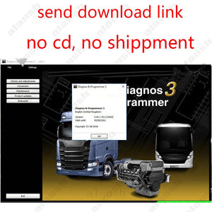 2022 VCI3 SDP3 V2.50 for Truck Bus Diagnos &amp; Programmer Diagnostic Software 2.50.1  with Keygen and Install Video + Nitro - MHH Auto Shop