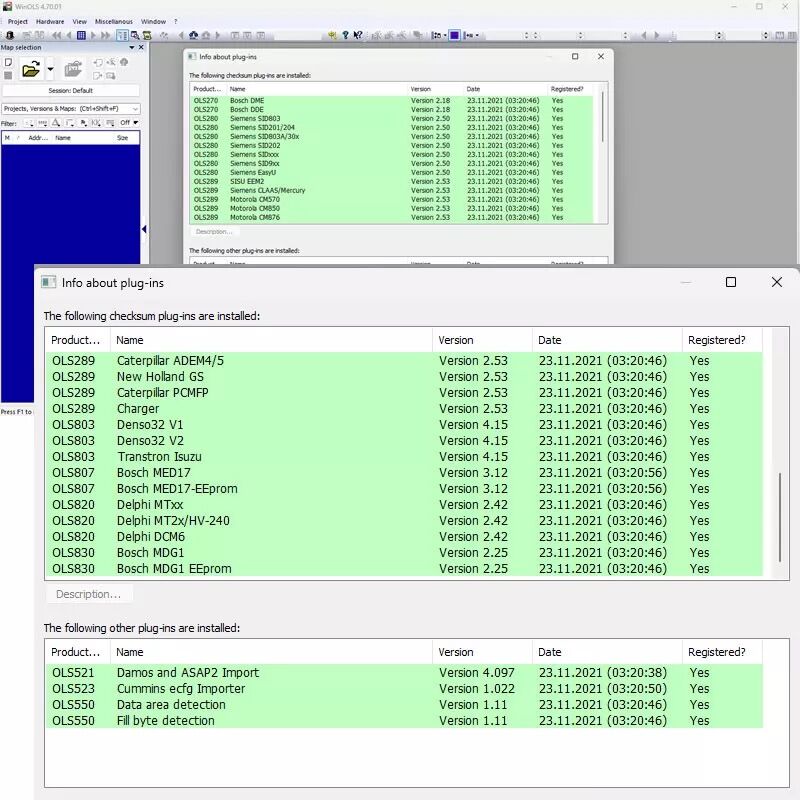 Winols 4.7 Last Version Working on Windows 10/11 Native Version Direct ...