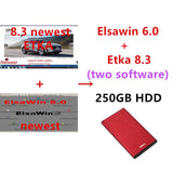 ELSAWIN 6.0 with E T/ K 8 .3 Newest Repair Software Group Vehicles Electronic Parts Catalogue for A-udi for V-W Auto - MHH Auto Shop