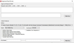 CNH NEW APPROVAL PASSWORD GENERATOR+With TCU serial Unlock - MHH Auto Shop