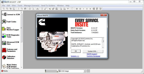 Cummins INSITE Electronic Service Tool 8.5 pro Diagnostic Software+ Unlock KeyGen( Install Unlimited Computer) - MHH Auto Shop