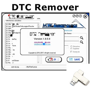 DTC Remover 2021 For KESS KTAG FGTECH OBD2 Software MTX DTC Remover 1.8.5.0 With Keygen+9 Extra ECU Tuning SW Software ECU Fault - MHH Auto Shop
