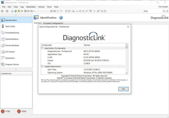 Detroit Diesel Diagnostic Link 8.13.14SP4.15 DDDL -Professional Level 10+ GRAYED Parameters Support +KEYGEN+Troubleshooting - MHH Auto Shop