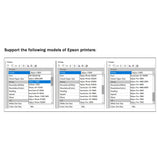 Epson DTF RIP10.3 print roll software USB dongle supports L1800 L805 R1390 P600 2400 7890 printer custom white color ink channel - MHH Auto Shop