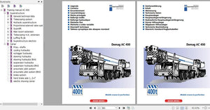 For Terex Demag Crane Full Model Service Technical Training Manual, Diagram And Operation Manual - MHH Auto Shop