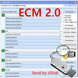 2021 Hot Selling  ECUSafe 2.0 ECU ECM 2.0 Diagnostic Tool CD DVD Software For Car and Trucks - MHH Auto Shop