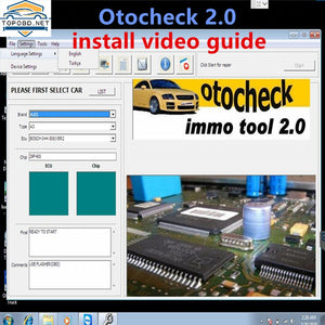 Hot selling Immo Software Otochecker 2.0 OTO Checker Cleaner Advanced Immo Repair System for Immobilizer Otochecker software - MHH Auto Shop