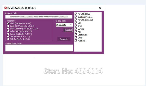 New Clark \ Linde \STILL \Liebherr \Valtra \Jungheinrich \Valtra \ Widos Forklift Combo Forklift Keygen 2018 - MHH Auto Shop