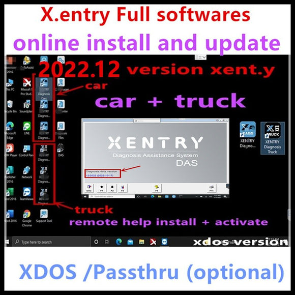 Newest 2022.12 MB STAR sd C4/C5/C6 software xentry DAS install or upgrade online xentry 2022.12 passthru version for openport 2. - MHH Auto Shop