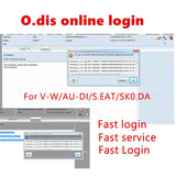 O-dis online login account For O-DIS G-EKO Online one time login one month service with Free cpn For car software - MHH Auto Shop