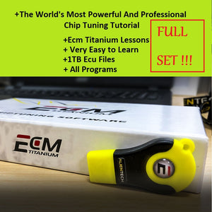 The World's Most Powerful And Professional Chip Tuning Tutorial+1TB Ecu Files+Program+Ecm Titanium Lessons+Very Easy to Learn - MHH Auto Shop