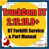TruckCom BT 2.12.10.3 [05.2020] + BT Forklift Service &amp; Part Manual PDF DVD - MHH Auto Shop