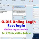 O-dis online login account For O-DIS G-EKO Online one time login one month service with Free cpn For car software - MHH Auto Shop