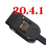 VAG Scanner V20.4 VAG Tool VAG KKL V20.4 VAG COM Cable OBD2 Diagnostic Cable ATMEGA162+16V8+FT232RQ OBD2 Scanner VAG HEX V2 VAG - MHH Auto Shop